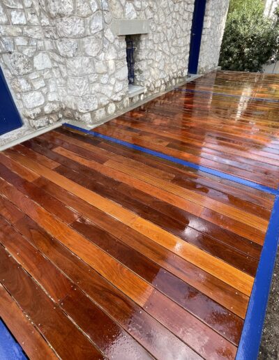 Terrasses sur mesure en acier