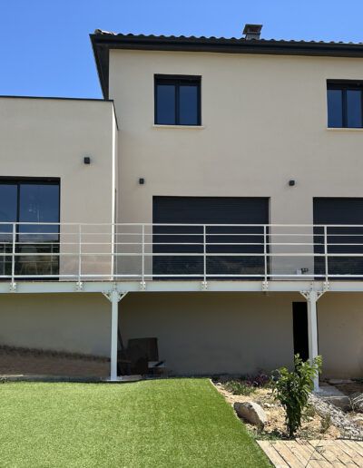Terrasse surélevée
