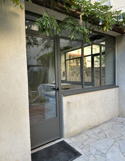 verrière porte sur mesure