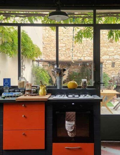 Verrière en acier sur mesure