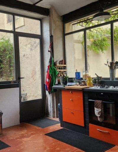 Verrière séparatrice en acier St Jean de Védas